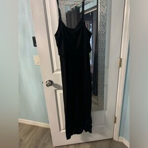 Faded Glory black maxi dress